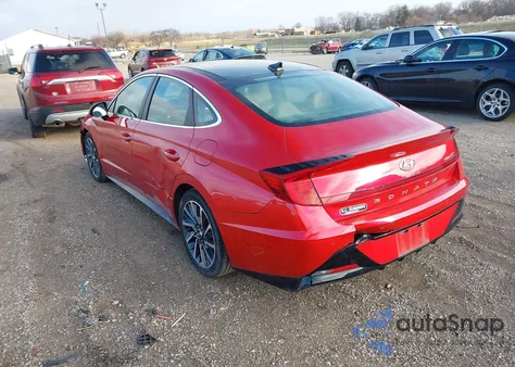 2020 Hyundai Sonata Limited z USA, uszkodzony, nr VIN 5NPEH4J29LH010071